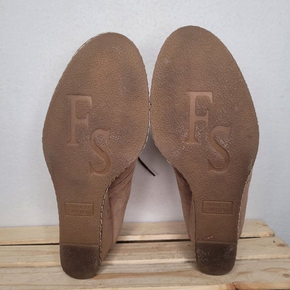 Franco Sarto Wedge Booties - Picture 6 of 9